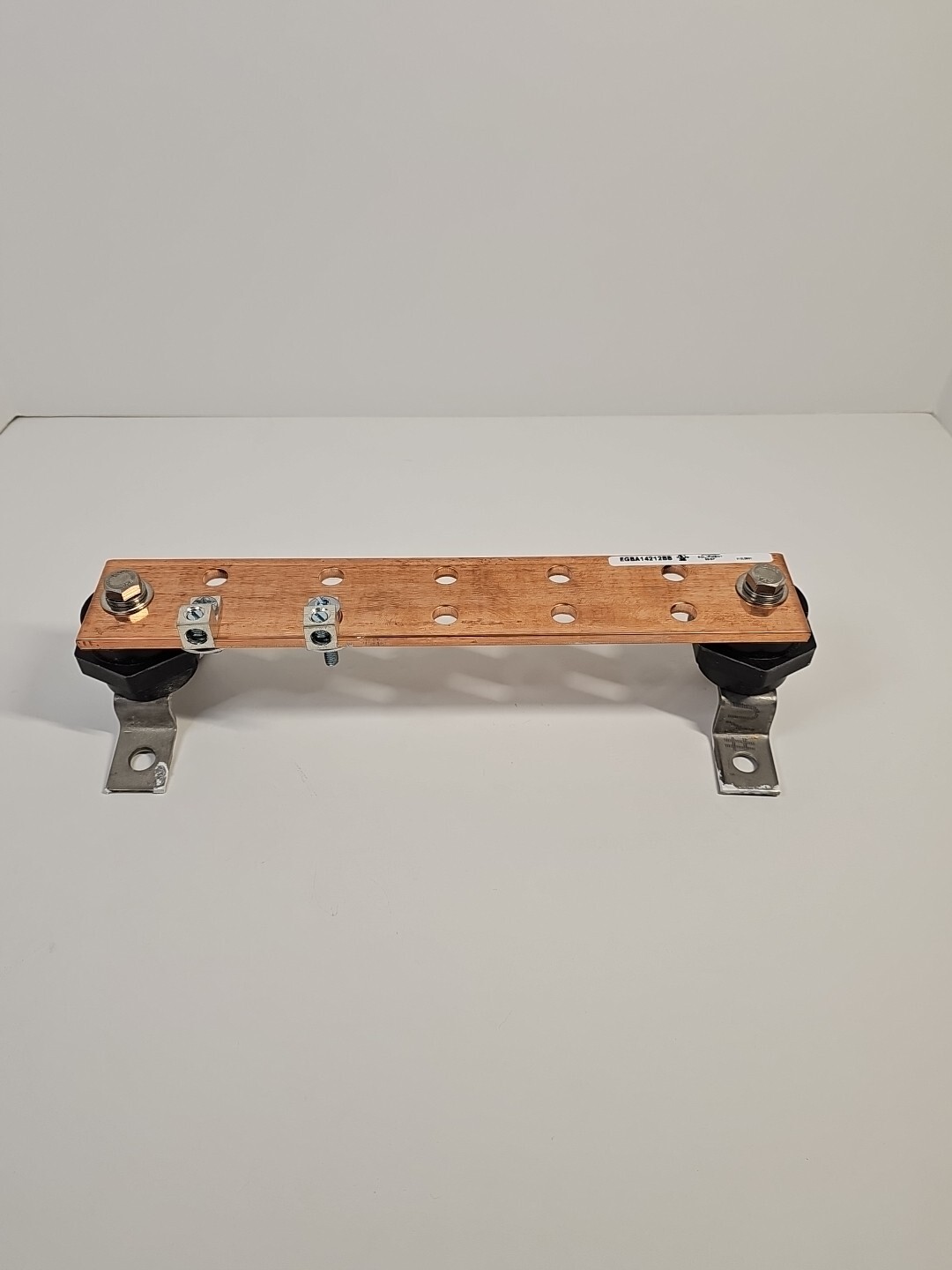 ERICO COPPER GROUNDING BUSBAR EGBA14212BB 12"x2"x1/4" eBay