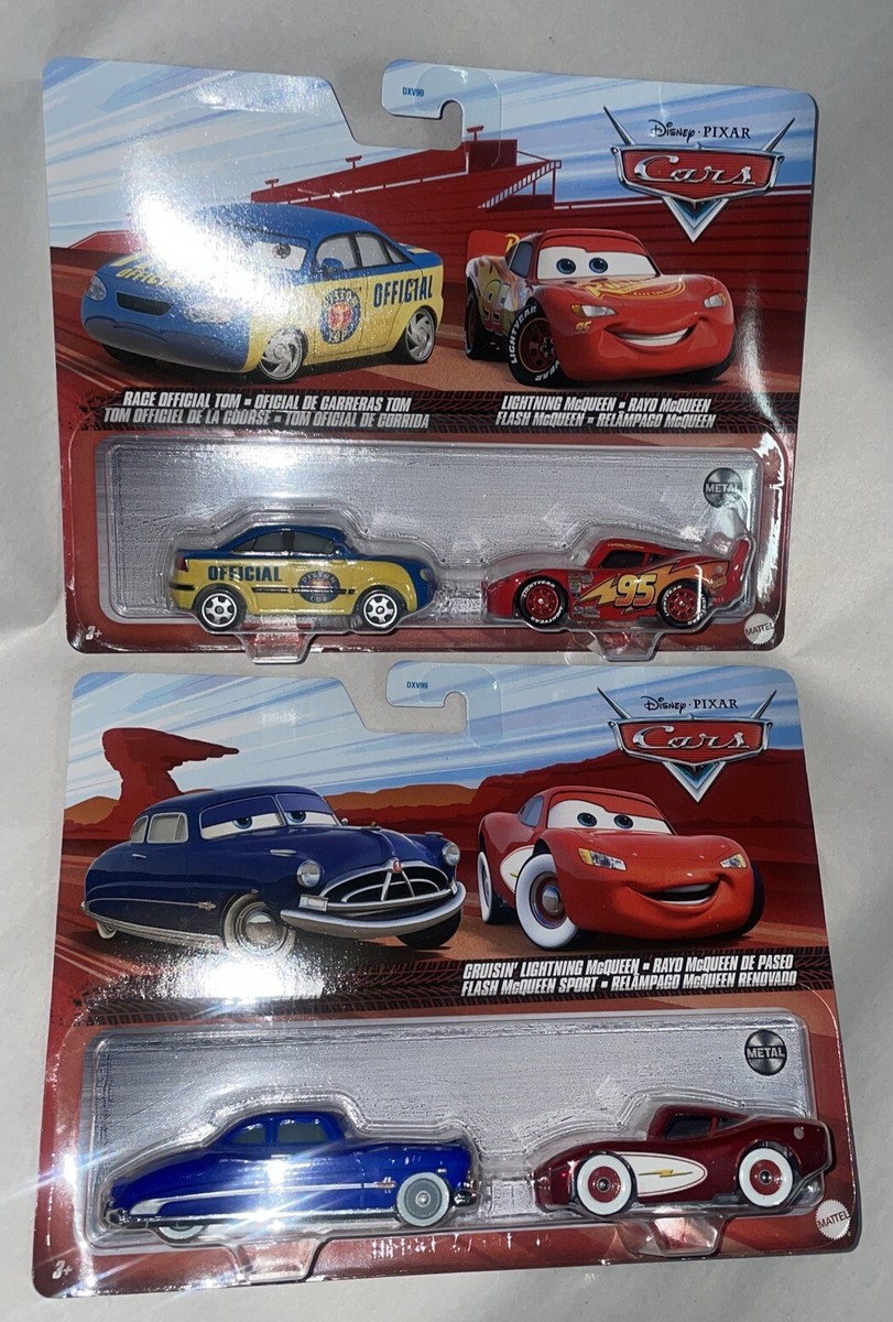 Disney Pixar Cars Doc Hudson & Cruisin Lighting McQueen 2