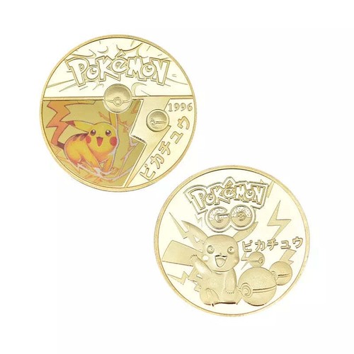 1996 Pokemon 10 Coin Challenge Coin Set Great Starter Set for Kids and Adults FR - Picture 2 of 10