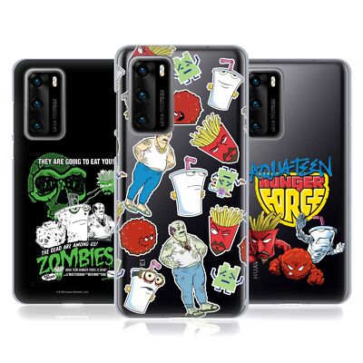 OFFICIAL AQUA TEEN HUNGER FORCE GRAPHICS SOFT GEL CASE FOR HUAWEI PHONES 4