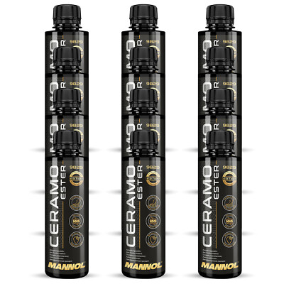 12x250ml MANNOL Ceramo Ester 9829 Antiverschleiß Additiv MOTOR VERSCHLEIß SCHUTZ