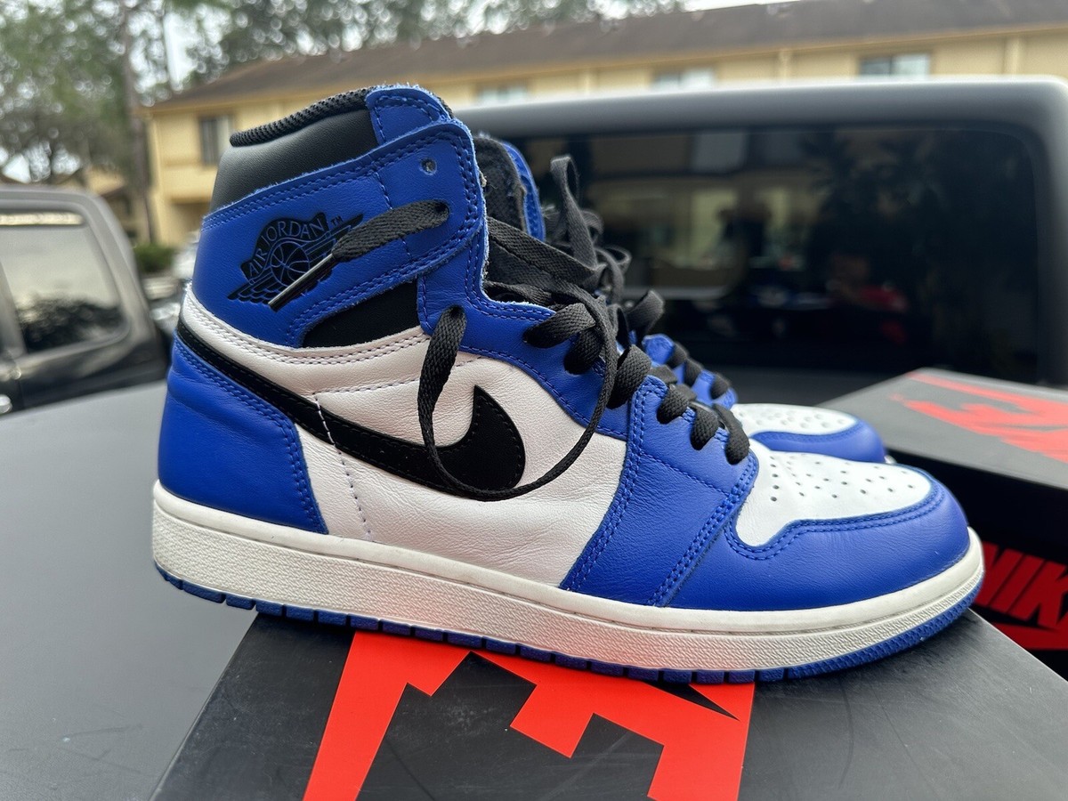 シューズ(男性用) Air Jordan 1 Retro High OG Game  Size 10 - Jordan 1 Retro High OG Game Royal 2018 bred Nike