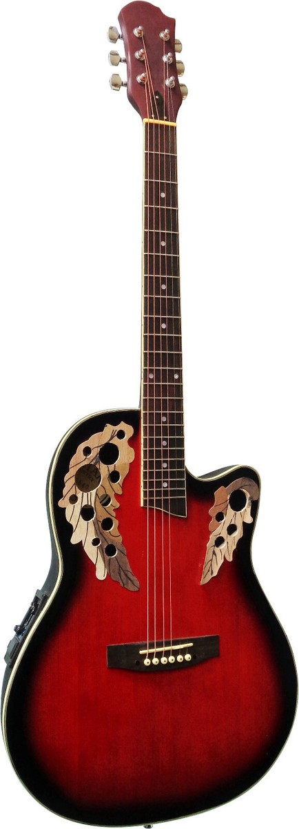 4/4 CHITARRA ACUSTICA ROUNDBACK NERO - EQ ELLETRO CHITARRA - Foto 3