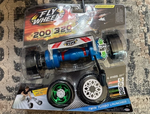 Jakks Pacific - FLY WHEELS - Twin Turbo Launcher - Factory Sealed