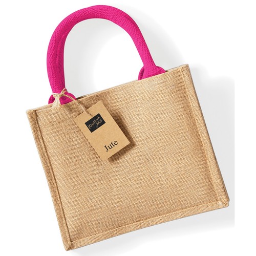 Classic Jute Shopper Bag Hessian Burlap Reusable Woven Tote Shopping Carrier - Picture 25 of 57