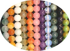 8mm Jade Stone Round Loose Beads