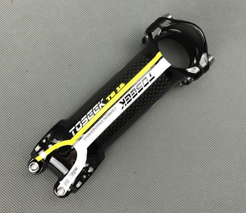 Carbon 3K alu 7° MTB Road Bike handlebar stems bar Stem 31.8*60/70/80mm Yellow - Picture 2 of 6