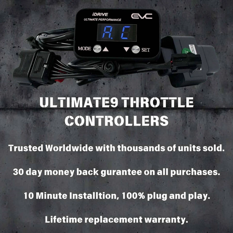 iDrive Black EVC WindBooster Throttle Controller for Toyota Hilux N70 2005-2015 - image 3 of 4