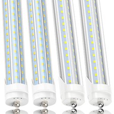 8FT FA8 LED Shop Light Bulbs 72W 120W T8 8' Garage F96T12 LED Tube Lights 6000K