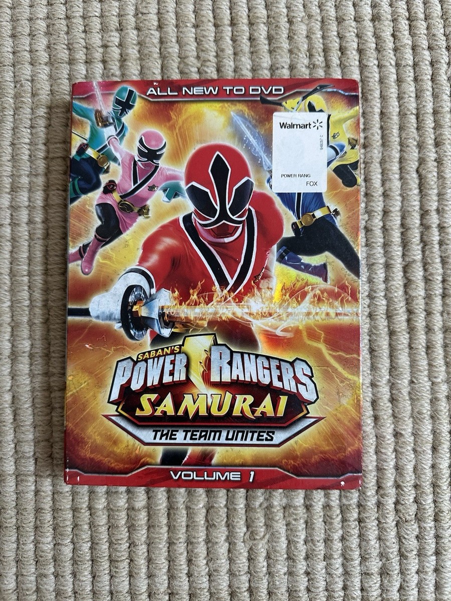 Power Rangers Samurai, Vol. 1: The Team Unites (DVD, 2012