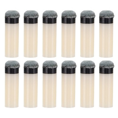  12 Pcs Screw on Pool Cue Tips for Stick Billiards Accessories Parts