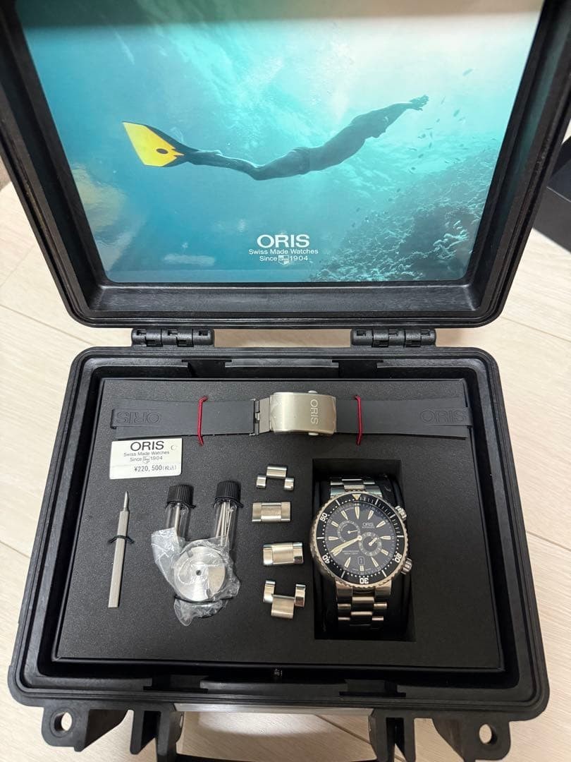 Oris Diver's Regulator 7610 Date Automatic Men's … - image 2