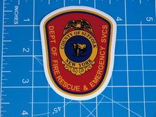 Suffolk County Ny Dept Of Fire Rescue Emergency Services 3 Decal