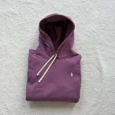 Polo Ralph Lauren Mens Fleece Hoodie, Size M, Color Spring Violet, Athletic Fit