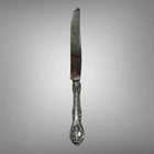 Set of 6 Gorham King Edward Sterling Silver 9” Dinner Knives Stainless Blade