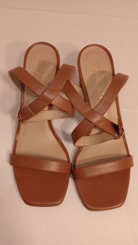 Stuart Weitzman Nearly Bare Sandal Tan 9.5