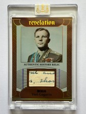 2025 Eternal Revelation Yuri Gagarin Authentic History Relic /99