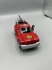 Vtg Matchbox Fire Truck Lights - Sounds - Drives Tested And Working Mattel 2001