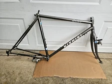 1988 Nishiki Ariel Mountain Bike ATB Bike Frame + Fork 20.5" Large Metallic Gray