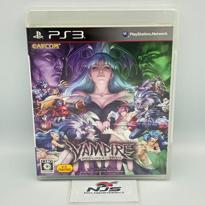 VAMPIRE Darkstalkers Resurrection PS3 PlayStation3 Japan Import Tested Capcom