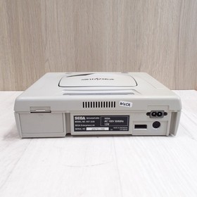 Sega Saturn console with 2 controllers, 3 games & memory cartridge Japan White