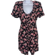 Maternity Vintage Romper Floral Oh mamma M