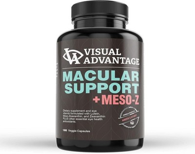 Visual Advantage  Macular Support + Meso-Z, Blue Light Eye Vitamin, 180ct.
