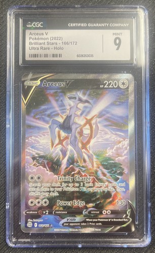 Arceus V graded CGC 9 for sale on eBay