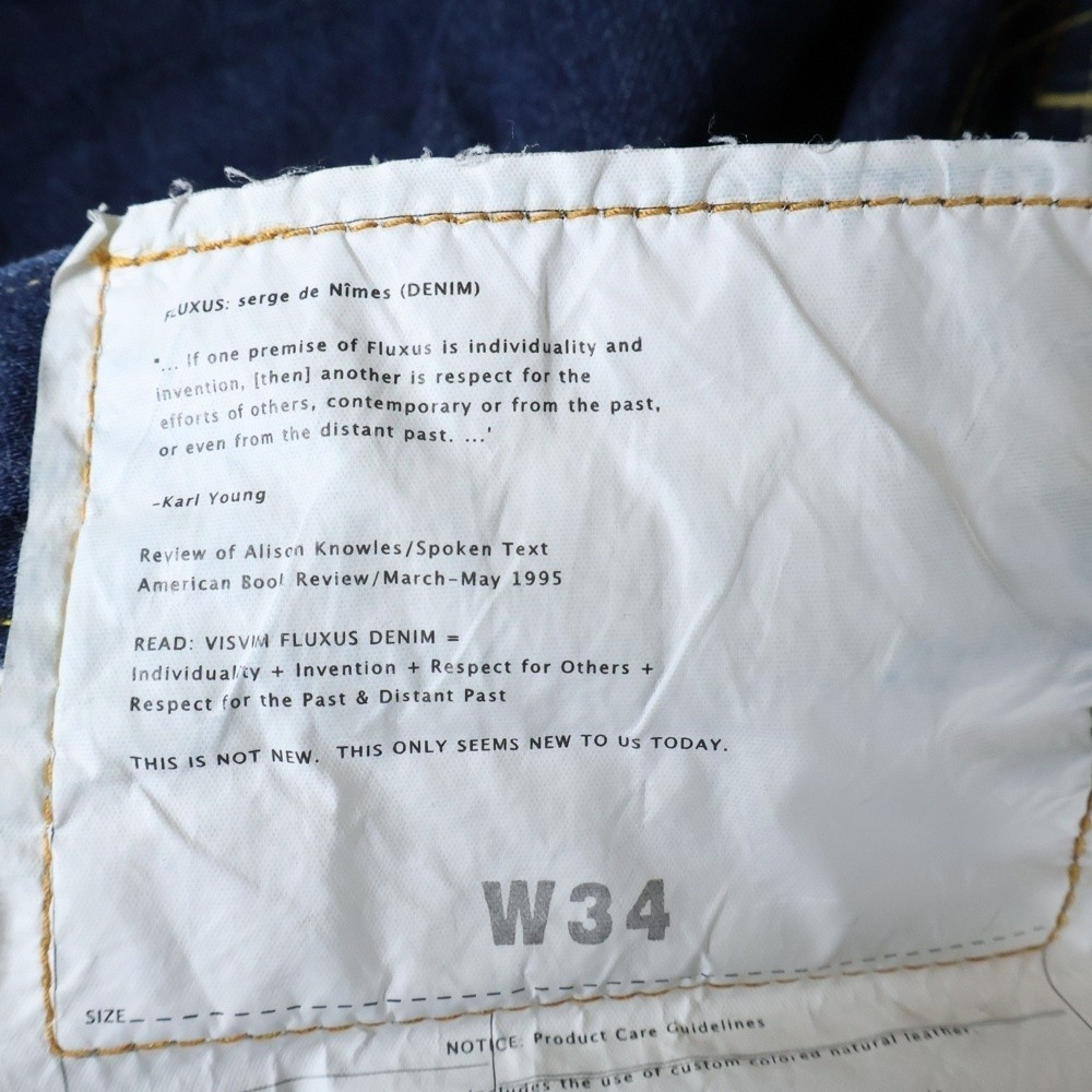 Mens Visvim VISVIM Python Patch Denim Half Pants … - image 6