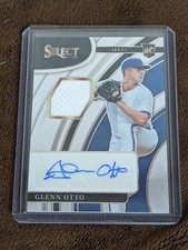 2022 SELECT ROOKIE /199 JERSEY AUTO GLENN OTTO RANGERS