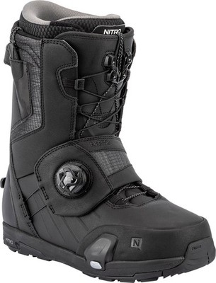 Nitro Profile TLS Step On Compatible Snowboard Boots Men's 12 Black 2026 