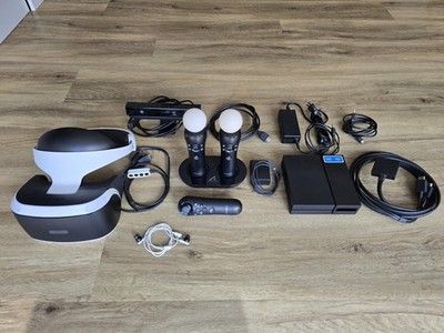 Sony PlayStation 4 VR Brille + MOVE Controller + Kamera + 2 Spiele - inkl. Kabel