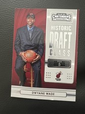 Panini Contenders Historic Draft Class Dwyane Wade Miami Heat #15 Basketball