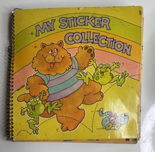 Vintage 80s Current Sticker Album 2961-3 Lisa Frank Ted E Bear Oilies