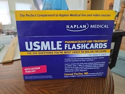 Kaplan Medical USMLE Pharmacology and Treatment Flashcards by Conrad Fischer