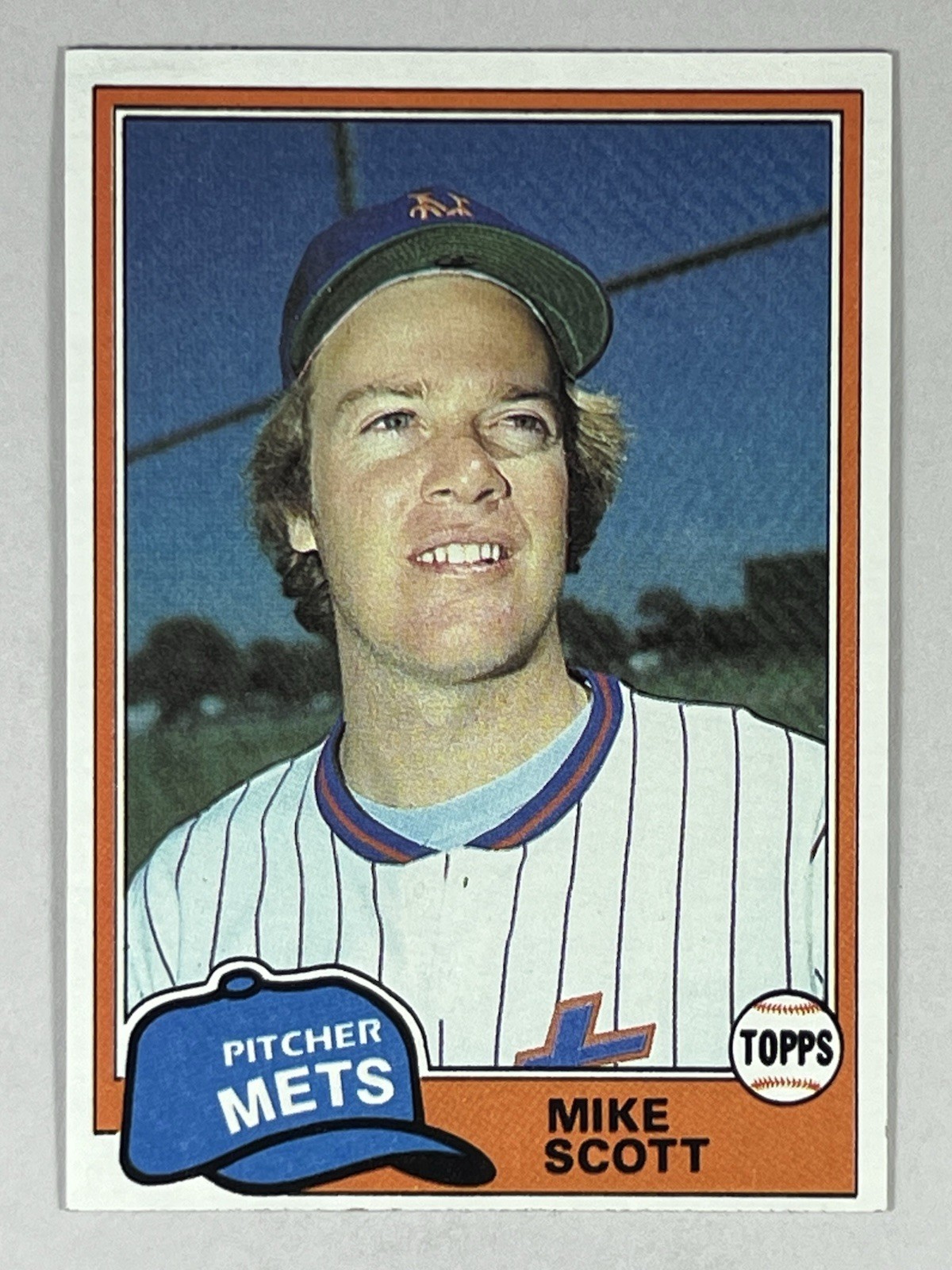 1981 Topps #109 Mike Scott New York Mets