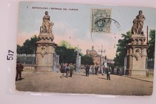 Parc de la Ciutadella Barcelona Spain Postcard Circa 1910