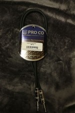 Pro Co BQ/BQ 3ft BP-3 Balanced Cable Free Shipping in the USA 