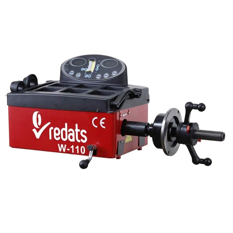 Kompakter Reifenarbeitsplatz 2 in1 | Montiermaschine 230V + Wuchtmaschine REDATS