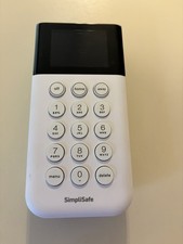SimpliSafe SSKP3-W Keypad Wireless Touch-to-Wake Smash Safe - White