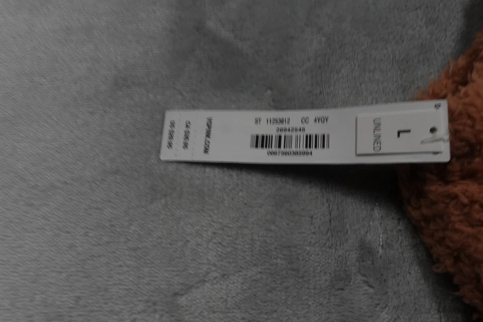 Victoria's Secret Brown Large Co-zzzy Fleece Bralette NWT - Image 3 of 3