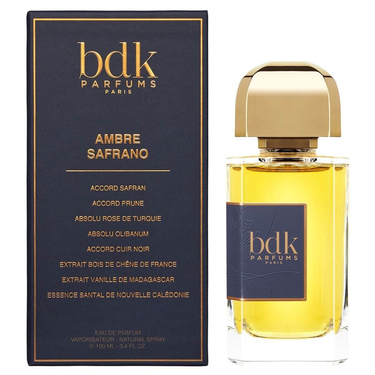 BDK Parfums Unisex Ambre Safrano EDP Spray 34 oz Fragrances 3760035450726 42590₽