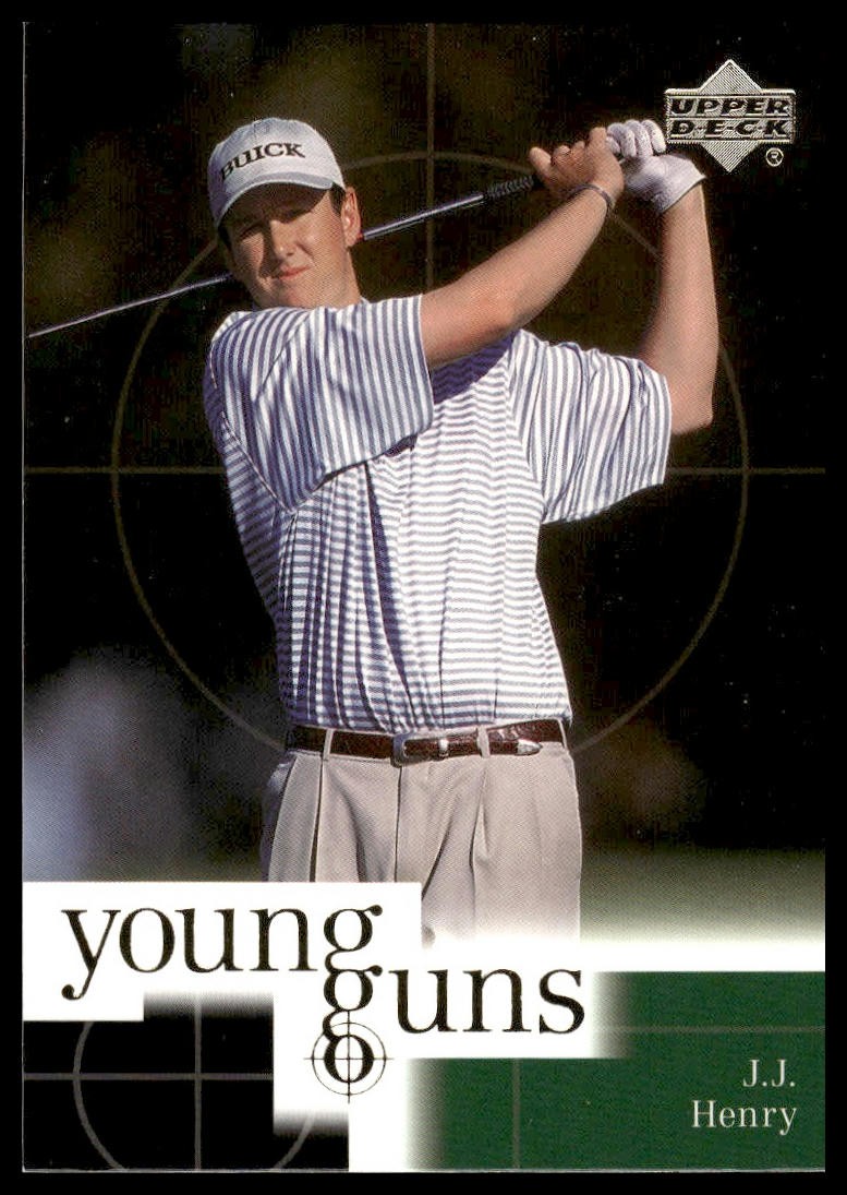 2001 Upper Deck #69 J.J. Henry RC Golf NM+
