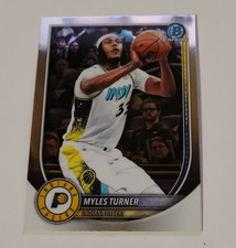 Topps Bowman Chrome Insert Myles Turner BCV-161 Indiana Pacers Basketball