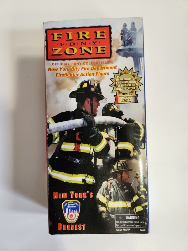 12" FDNY 9/11 Commemorative Firefighter