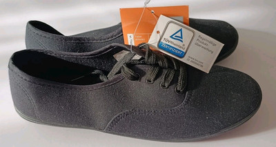 Damen Textilschuhe schwarz, Gr. 41, Blue Motion, NEU