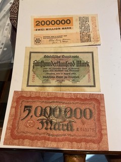 3 BILLETS PEU COURANTS DIFFÉRENTS DE NÉCESSITÉ D’ALLEMAGNE. BELLE COTE. A SAISIR