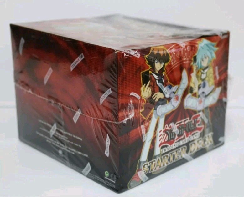 Yugioh Starter Deck Jaden Yuki-Syrus Truesdale Display Case 1st