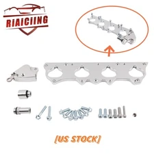 Intake Manifold Adapter Kit for K24 K24A Style Head To S2000 F20c/F22c Aluminium