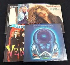 5 pcs - Various 7" 45 RPM Record Original Co Picture Sleeves Only - Lot Used